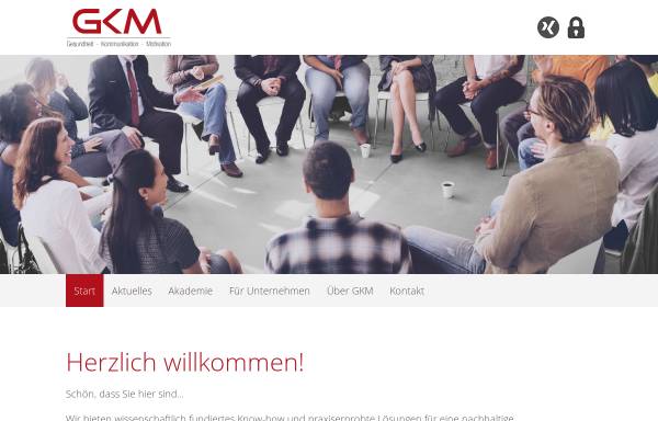 Vorschau von www.gkm-institut.de, GKM Institut für Gesundheitspsychologie