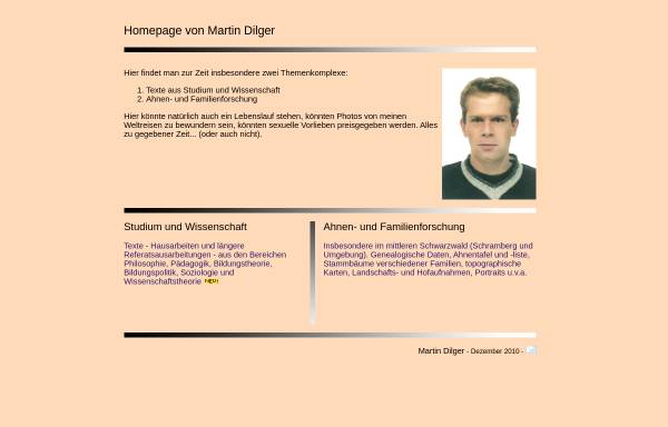 Vorschau von www.martin-dilger.de, Dilger, Martin