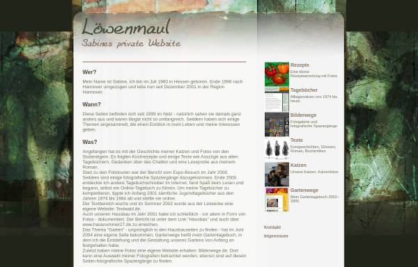 Vorschau von www.loewenmaul.de, Dochow, Sabine
