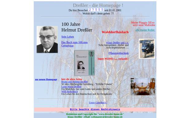 Vorschau von www.dressler-home.de, Dreßler, Klaus