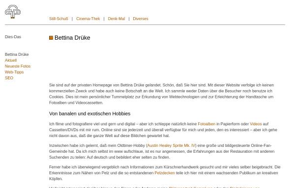 Vorschau von www.dr.ueke.de, Drüke, Bettina