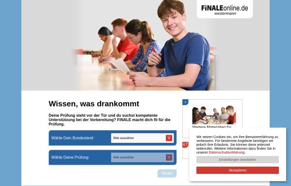 Vorschau von www.finaleonline.de, Finale