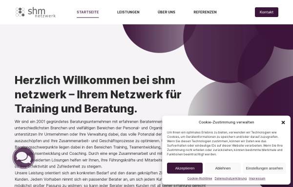 Vorschau von shm-netzwerk.de, SHM Netzwerk