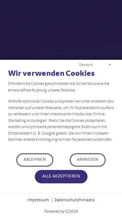 Vorschau der mobilen Webseite www.rundstedt.de, v. Rundstedt & Partner GmbH