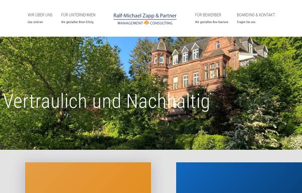 Vorschau von www.zapp-consulting.de, Zapp Management Consulting