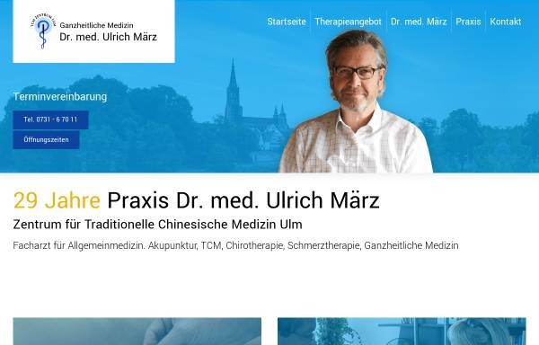 Vorschau von www.akupunktur-ulm.de, Dr. med. Ulrich März