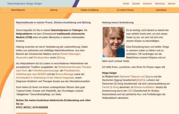 Vorschau von www.wohlbefinden-und-gesundheit.de, Helga Geiger