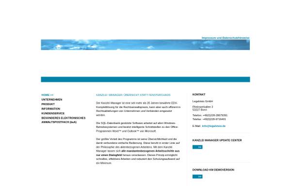 Vorschau von www.deutsche-rechtsauskunft.de, GKO - Gesellschaft für Kanzlei Organisation mbH, Köln