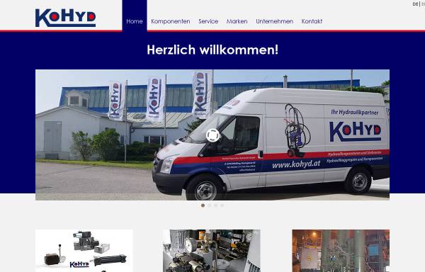 Vorschau von www.kohyd.at, KoHyd Kopeczky Hydraulik GmbH