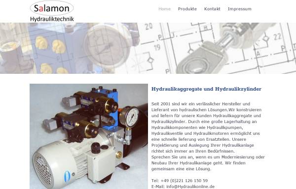 Vorschau von www.hydraulikonline.de, Salamon-Hydraulik