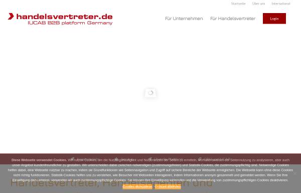 Vorschau von www.handelsvertreter.de, CDH eService GmbH - Internetbranchenbuch für Handelsvertreter