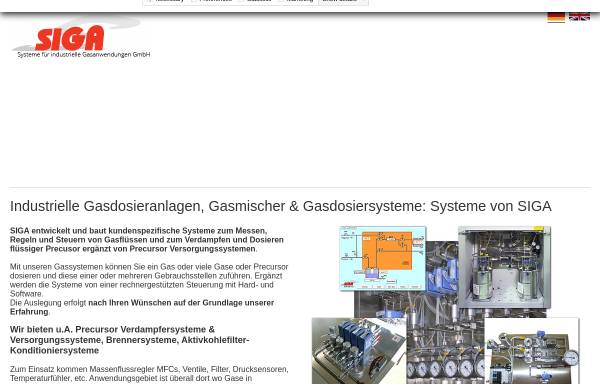 SIGA Systeme für industrielle Gasanwendungen GmbH