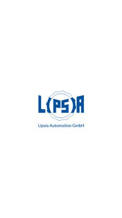 Vorschau der mobilen Webseite lipsia.com, Lipsia Fördertechnik GmbH