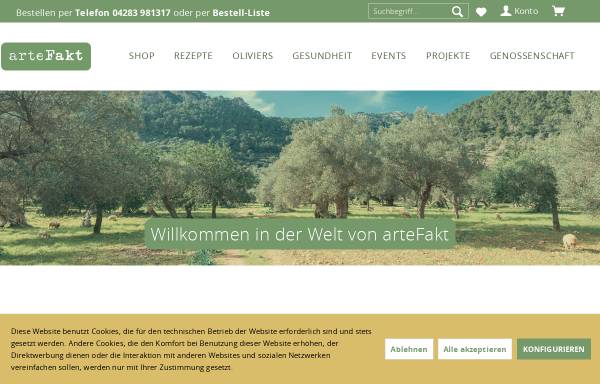 ArteFakt Handelsagentur für Erzeuger-Verbraucher-Ideen GmbH