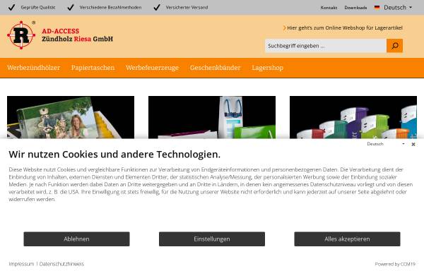 Ad-Access-Zündholz Riesa GmbH