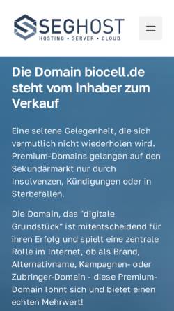 BioCell - Gesellschaft für Biotechnologie mbH