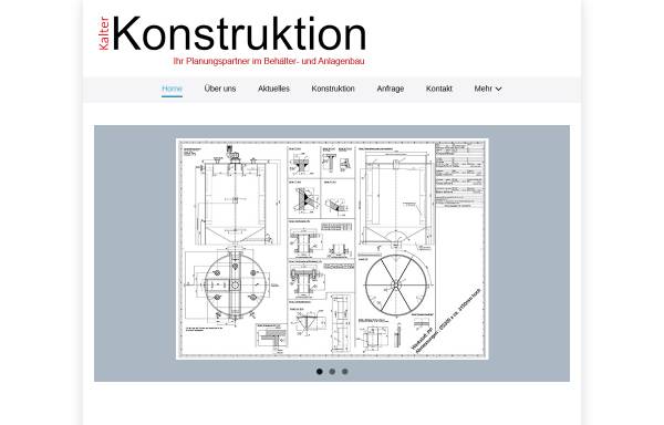 Vorschau von www.kalter-konstruktion.de, SK Kalter-Konstruktion