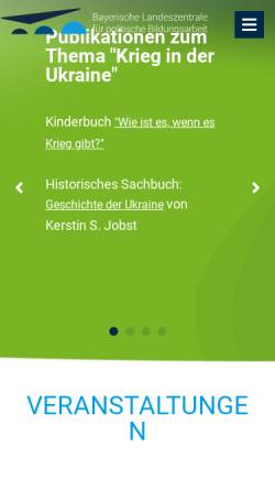 Vorschau der mobilen Webseite www.stmuk.bayern.de, Wahlen in Bayern 1848 - 1994