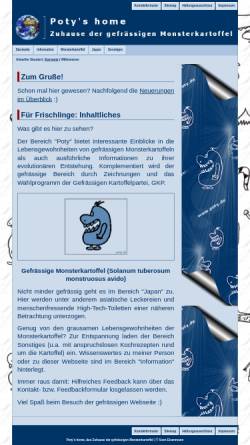 Vorschau der mobilen Webseite www.poty.de, Eisenmann, Sven
