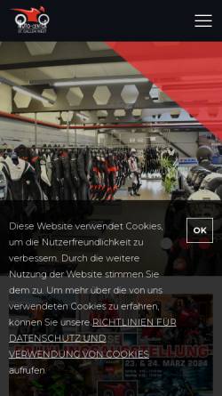Vorschau der mobilen Webseite www.moto-center-west.ch, Moto-Center St.Gallen West