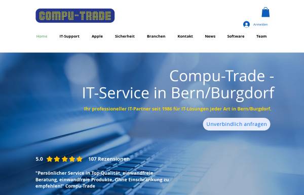 Vorschau von www.compu-trade.ch, Compu-Trade GmbH