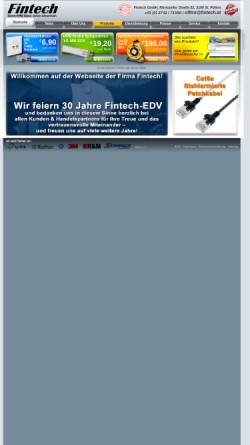 Vorschau der mobilen Webseite www.fintech.at, Fintech