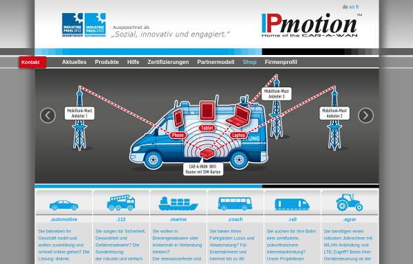 Vorschau von www.ipmotion.de, IPmotion GmbH