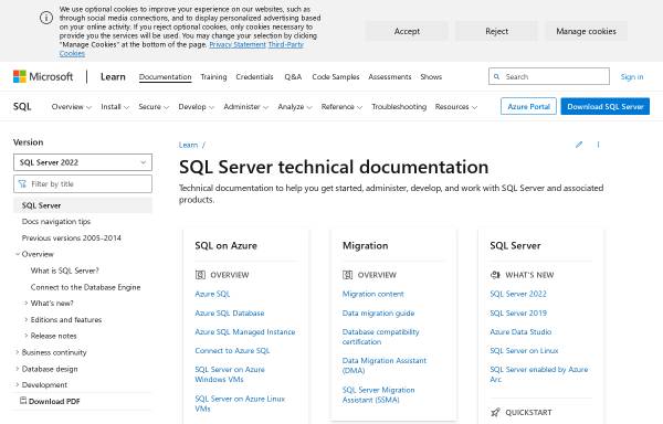 SQL Server Developer Center