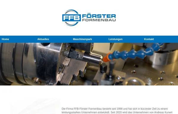 Vorschau von www.foerster-formenbau.de, FFB- Förster Formenbau, Inh. Christian Förster