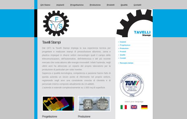 Vorschau von www.tavelli.it, Tavelli F.lli.