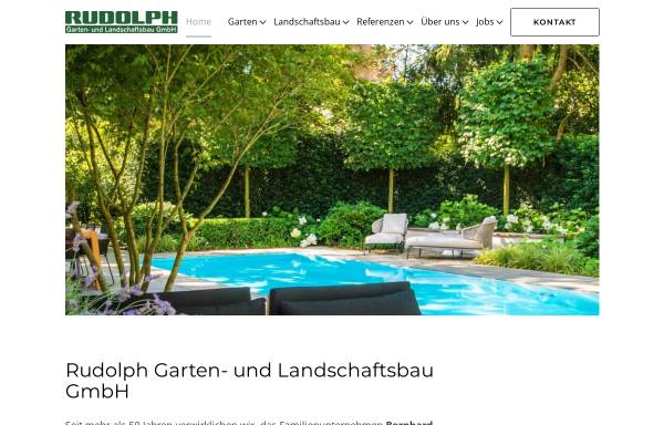 Vorschau von www.rudolph-galabau.de, Bernhard Rudolph Garten- und Landschaftsbau GmbH