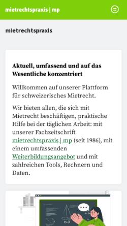 Mietrechtspraxis