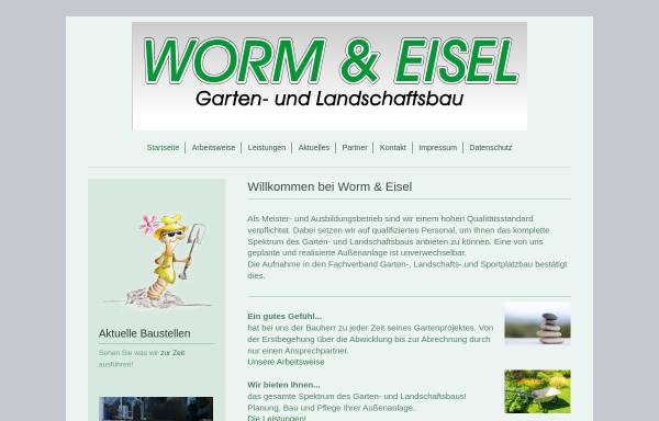 Vorschau von www.wormundeisel-galabau.de, Worm und Eisel - GaLabau: Niederbrechen: Landschaftsgärtner, Gartenbau, Landschaftsbau
