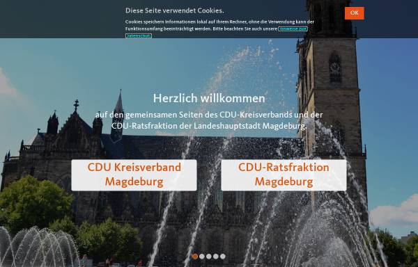 Vorschau von www.cdu-magdeburg.de, CDU Magdeburg