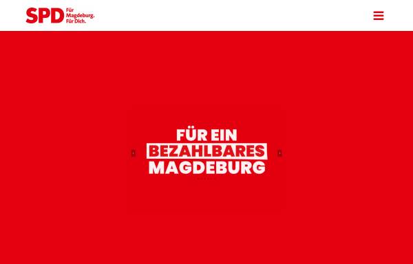Vorschau von www.spd-md.de, SPD Magdeburg