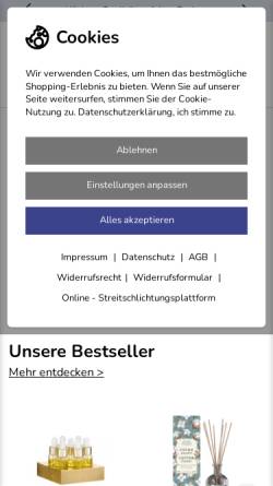 Vorschau der mobilen Webseite www.ncm.de, NCM Nahrungsergänzung & Naturcosmetic GmbH