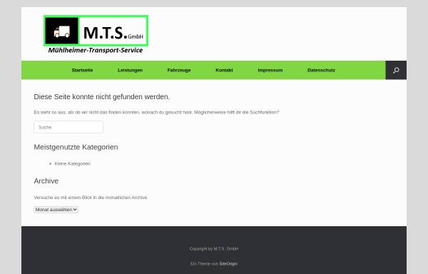 Vorschau von www.transportservice-halm.de, Transportservice Halm e. K.