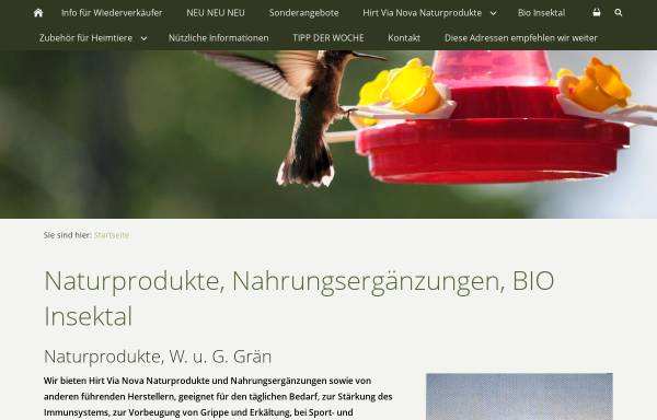 Vorschau von www.graen-versand.de, W. & G. Grän, Inhaber Wolfgang Grän