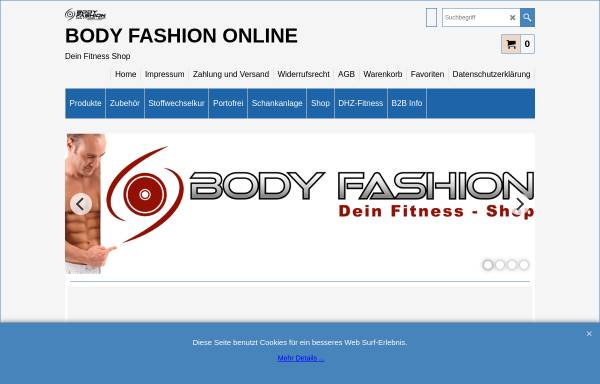 Vorschau von www.body-fashion.de, Body Fashion