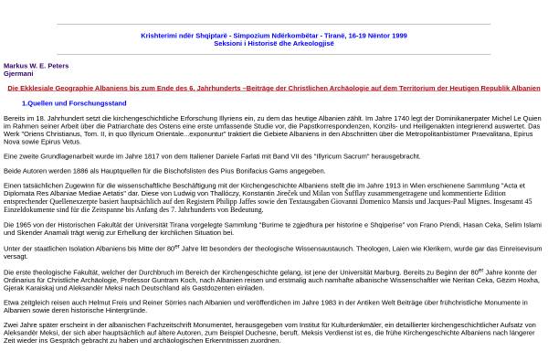 Vorschau von kulturserver-hamburg.de, Die Ekklesiale Geographie Albaniens bis zum Ende des 6. Jahrhunderts