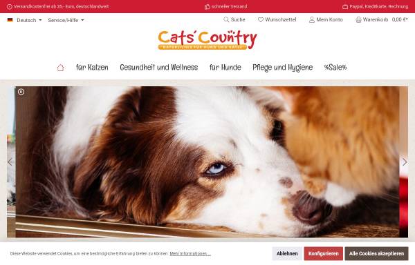 Vorschau von www.cats-country.de, Cats Country, Elina Sistonen
