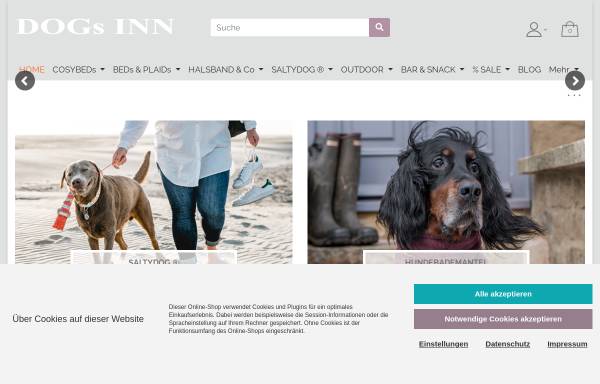 Vorschau von www.dogs-inn.de, Dogs Inn, Ines Gofferjé