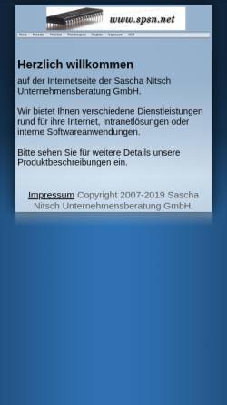 Vorschau der mobilen Webseite www.sppb.de, S&P Personalberatung