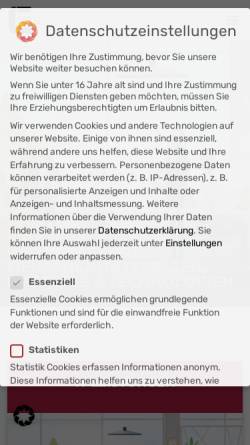 Vorschau der mobilen Webseite www.verifica.de, Computers & Lessons Gesellschaft für Softwareentwicklung & Schulungen mbH
