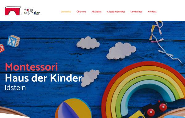 Vorschau von www.kinderhaus-idstein.de, Montessori Haus der Kinder