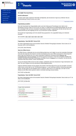 THW Basisausbildung: Die Theorieprüfung