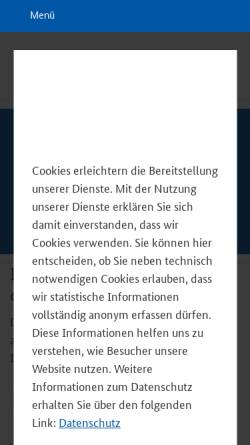 Vorschau der mobilen Webseite www.polizei.de, Offizielle Seite der deutschen Polizei