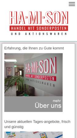 Vorschau der mobilen Webseite www.heinrich-schneider.de, Heinrich-Schneider-GmbH