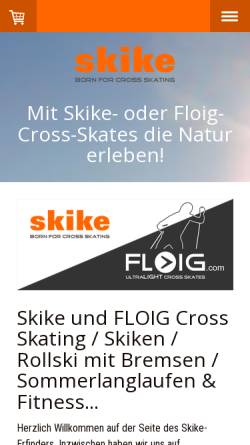 Vorschau der mobilen Webseite www.skike.at, Otto Eder
