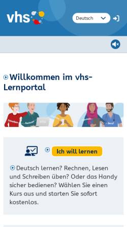 Vorschau der mobilen Webseite www.ich-will-schreiben-lernen.de, Ich will schreiben lernen